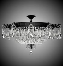  FM8014-P-16G - 12 Light Valencia Flush Mount